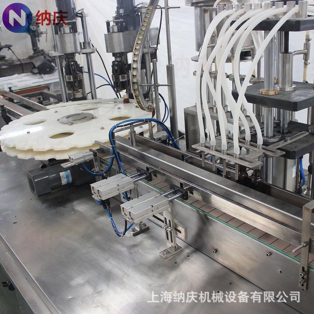 全自动液体润滑剂果汁饮料白醋灌装机精油口服液生产联动线,淘宝优惠券,粉丝福利购,淘宝优惠卷