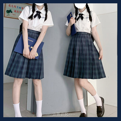 紫菜 深夜幻境海苔jk制服裙正版夏优等生学生裙校供感jk中长裙 虎窝淘