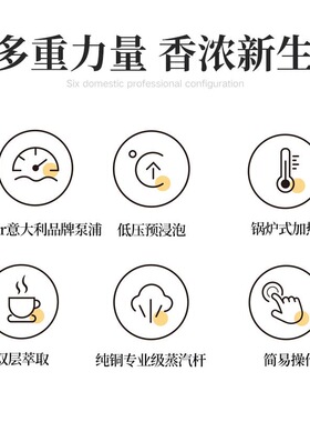 灿坤意式咖啡机家用小型