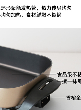 灿坤多功能电火锅一锅多用