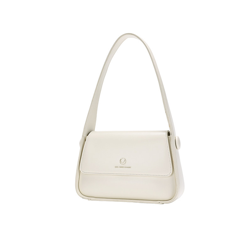 森马2023新款小众原创网球感马鞍包 森马箱包女士包袋