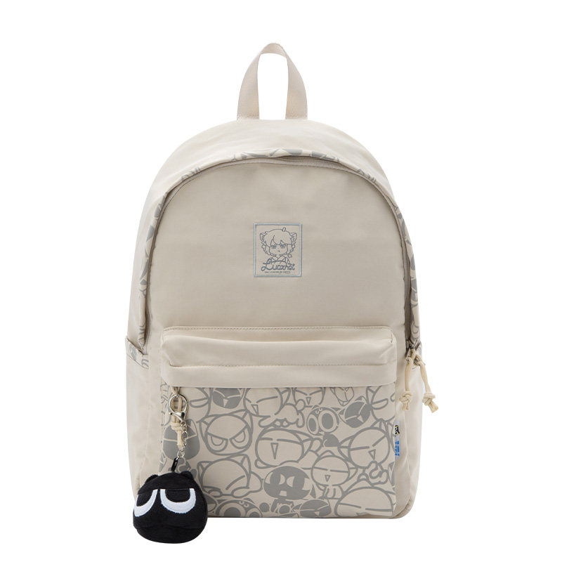 森马女罗小黑大容量初中生男电脑包 森马箱包双肩背包