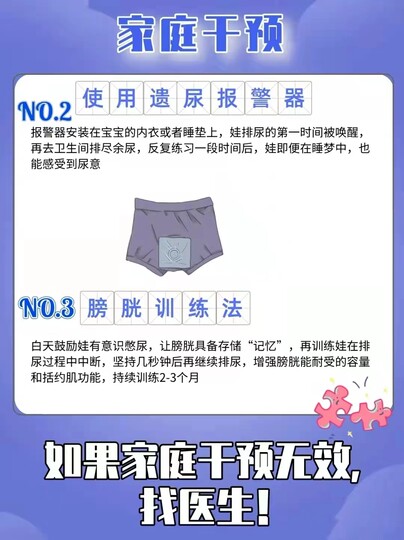 Alarm reminds patients to care products for bedwetting