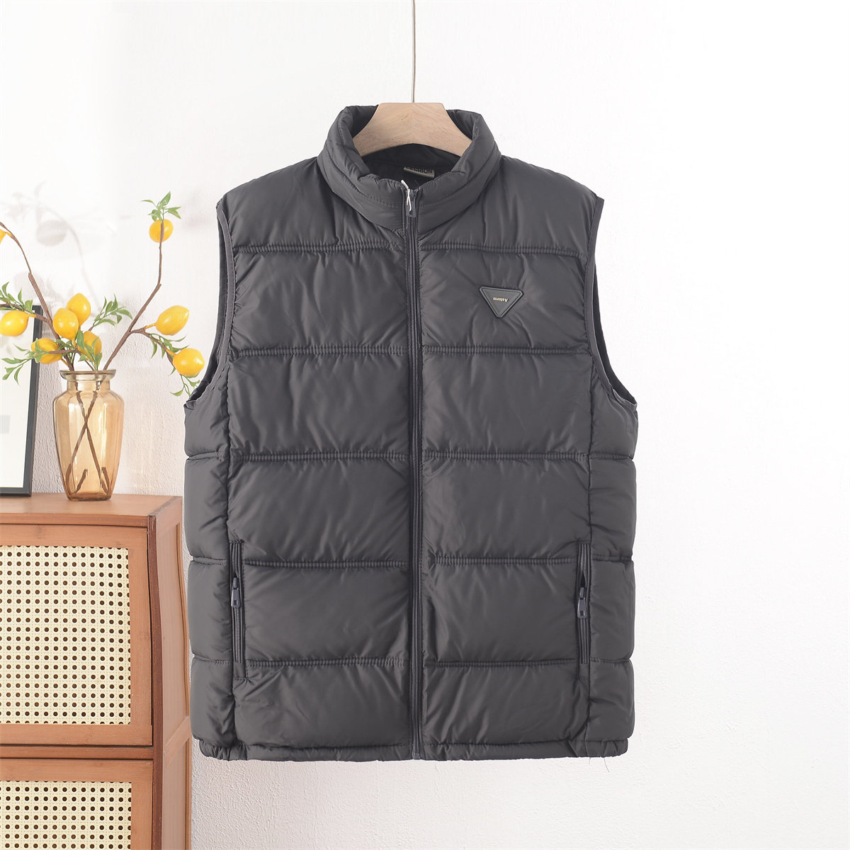 男士坎肩面包款加厚立领秋冬百搭保暖棉马甲无袖帅气马夹宽松上衣,淘宝优惠券,粉丝福利购,淘宝优惠卷