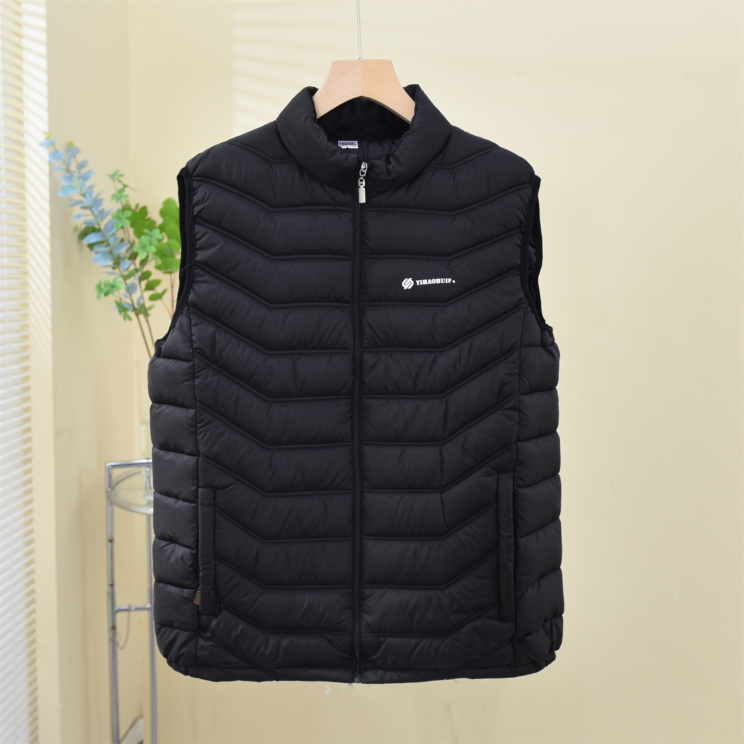 秋冬马夹男背心羽绒棉保暖坎肩时尚宽松爸爸装外套马甲加厚棉服,淘宝优惠券,粉丝福利购,淘宝优惠卷