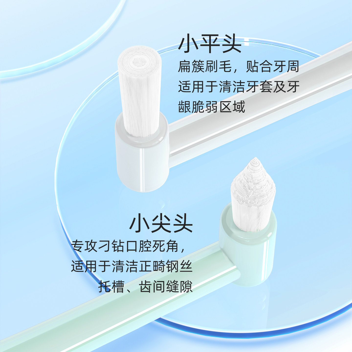 小鹿妈妈单束小头正畸牙刷尖头矫正牙齿骨钉智齿窝沟专用牙缝刷,淘宝优惠券,粉丝福利购,淘宝优惠卷