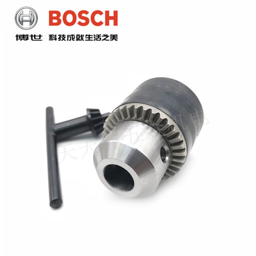 原装博世手电钻三爪夹头10mm13mm冲击钻博士电转卡头钥匙扳手配件 - 图2