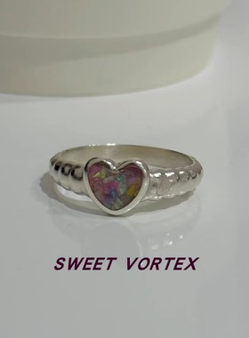 APT702心形/方形/流苏蛋白石戒指