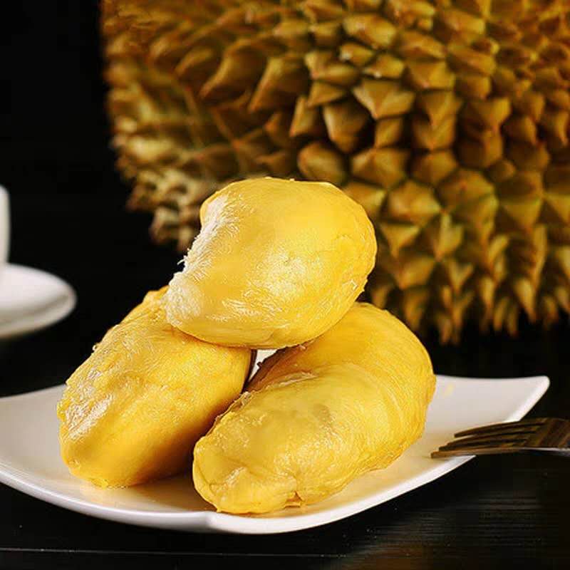 greenhow食品旗舰店泰国金枕榴莲进口水果热带新鲜金枕头榴莲整箱批发带壳现货包邮2