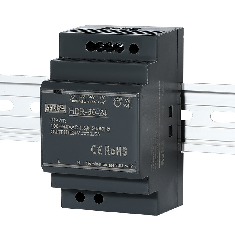 HDR-60-24导轨电源5V12V15V48直流30W15W100W150W轨道2.5A敏贤1.5,淘宝优惠券,粉丝福利购,淘宝优惠卷