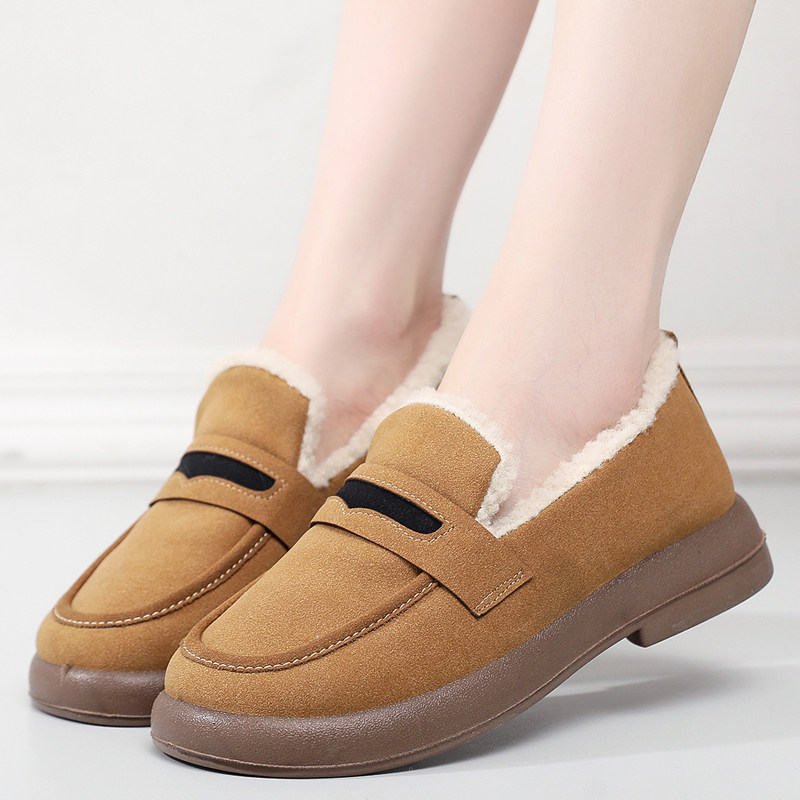 冬季老北京布鞋女士棉鞋软底时尚百搭休闲鞋加绒加厚一脚蹬妈妈鞋,淘宝优惠券,粉丝福利购,淘宝优惠卷