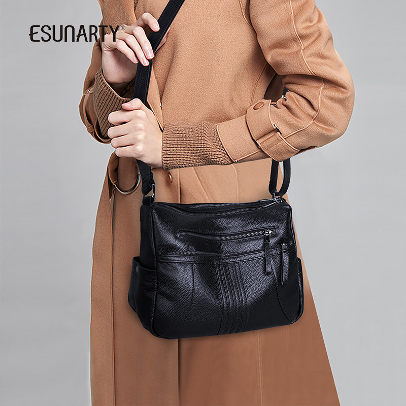 真皮女包中年妈妈包包女2025新款斜挎包秋冬时尚头层牛皮单肩大包,淘宝优惠券,粉丝福利购,淘宝优惠卷