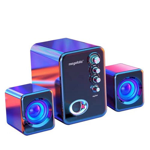Q8电脑音响有线台式笔记本手机蓝牙迷你小音箱家用超重低音炮喇叭 - 图3