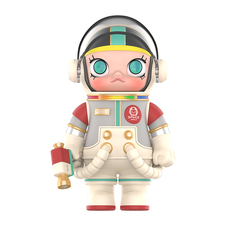 Куклы/ украшения/детали popmart泡泡玛特 mega珍叵列100% space molly周年盲