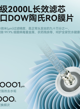 德克西1秒速热反渗透母婴净饮机