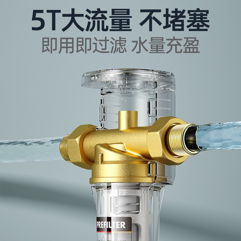 德国德克西大流量家用全屋净水器 德克西净水器