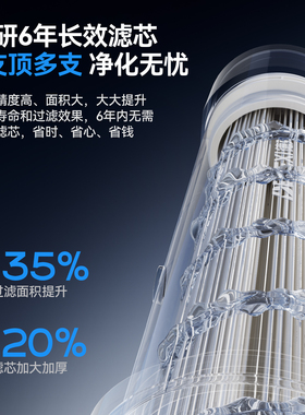 德克西中央净水器全屋过滤直饮机