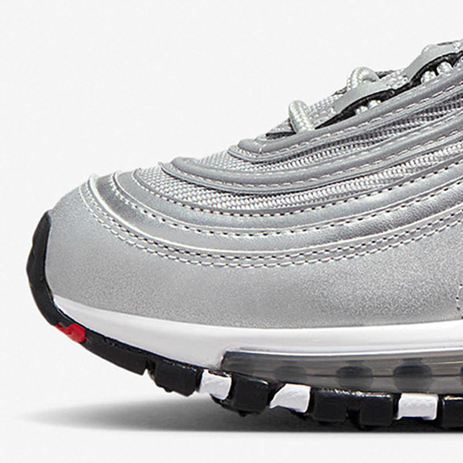 Nike/耐克正品AIR MAX97 GS女子大童气垫缓震跑步鞋918890-001,淘宝优惠券,粉丝福利购,淘宝优惠卷