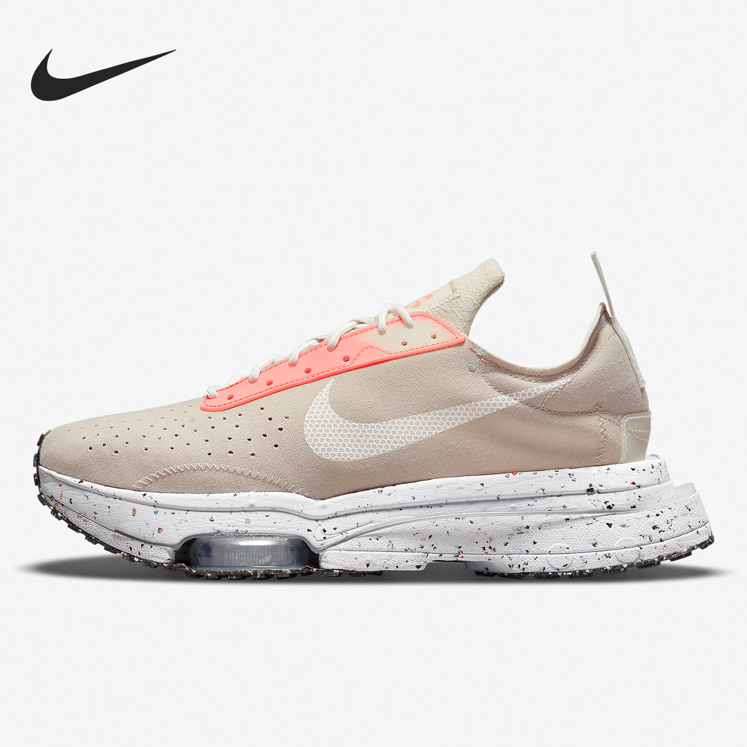 Nike/耐克正品 Air Zoom 男子缓震双层坑状泡绵运动鞋DH9628-200 - 图0