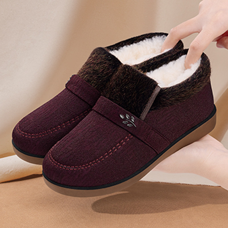 老北京布鞋女冬季新款加绒加厚保暖妈妈鞋中老年防滑老人奶奶棉鞋,淘宝优惠券,粉丝福利购,淘宝优惠卷