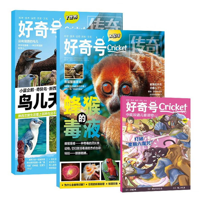 好奇号杂志儿童期刊科普12期36本传奇天下6-12岁2026订阅过刊X星球Y世界中英双语故事书先导视频小学生一二三四五六年级书,淘宝优惠券,粉丝福利购,淘宝优惠卷
