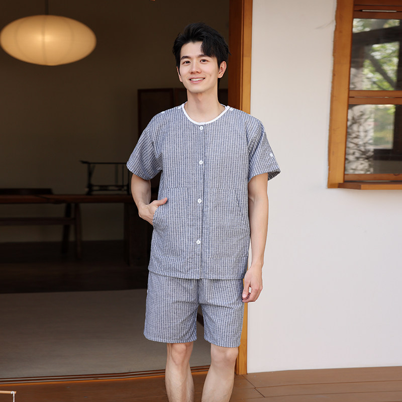 艾灸服纯棉前后开扣中医诊所理疗刮痧推拿针灸服全开采耳美容专用,淘宝优惠券,粉丝福利购,淘宝优惠卷