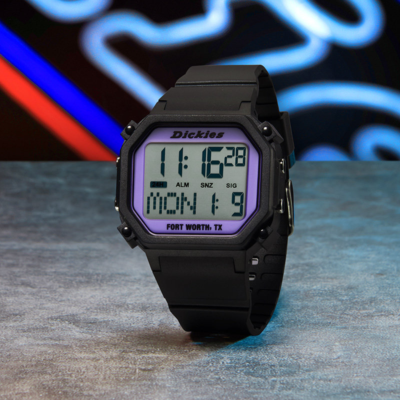 dickies旗舰店女款撞色同款电子表 dickies手表欧美腕表