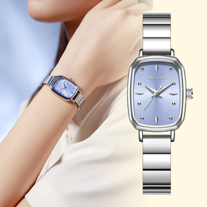 Dickies女款轻奢简约石英手表钢带生日礼物