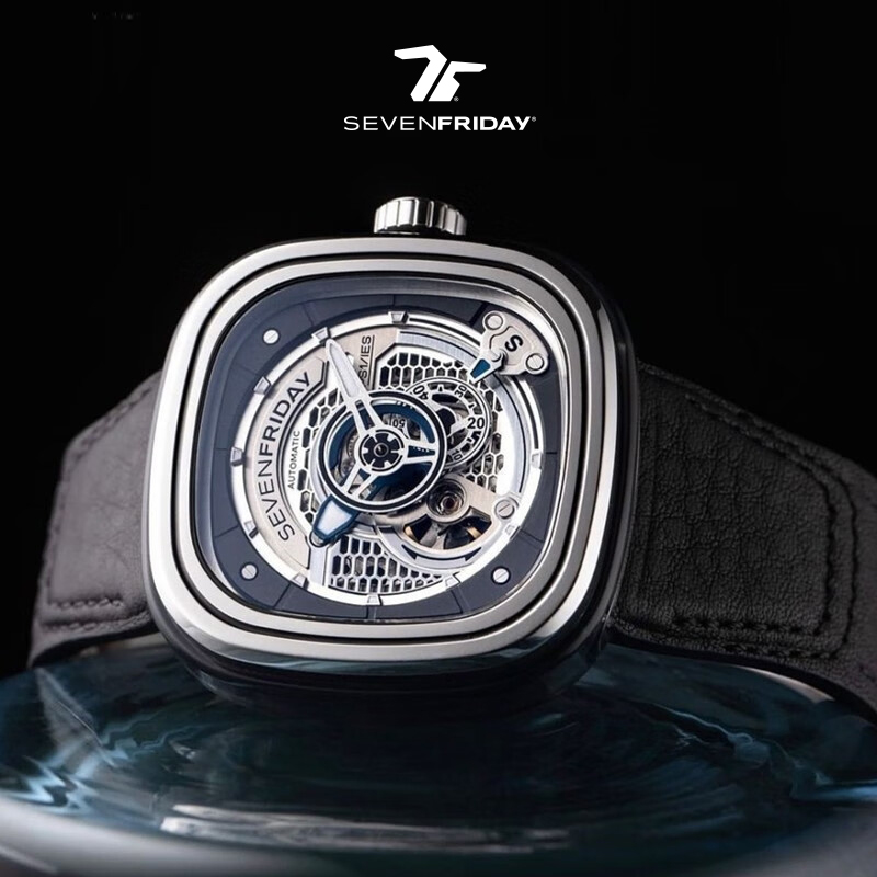 【官方正品】SEVENFRIDAY七个星期五男款自动机械手表PS1/01 - 图3