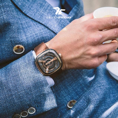 【官方正品】SEVENFRIDAY七个星期五瑞士手表男款机械腕表M2/02 - 图3