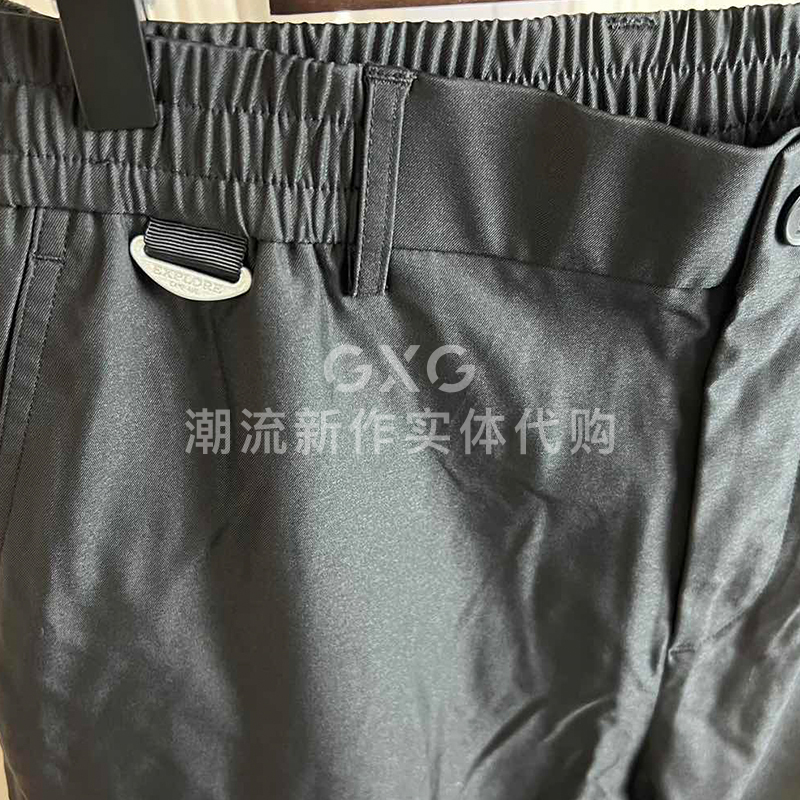 GXG商场同款黑色收口工装长裤23秋季新品城市户外系列GD1020840H - 图1