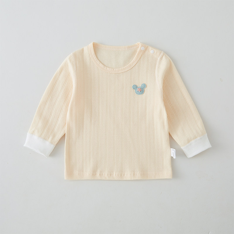 宝宝秋衣打底衣纯棉上衣a类贴身内搭春秋婴儿肩扣长袖内衣T恤睡衣,淘宝优惠券,粉丝福利购,淘宝优惠卷