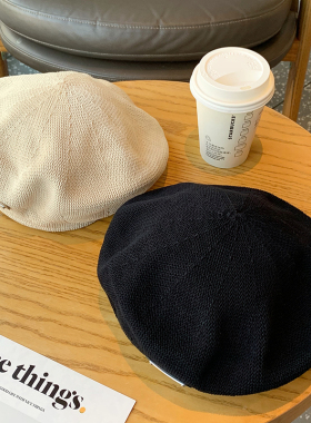 胡茬叔叔春夏日常贝雷帽女生