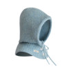 Fashionable blue scarf all-in-one ear protection Korean style premium