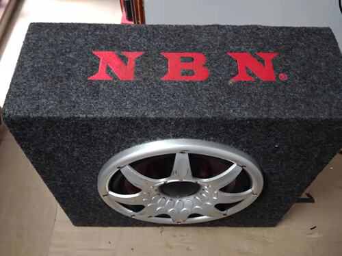 二手利霸龙NBN1038车载梯型有源低音炮车载汽车音响低音炮10寸12V - 图1
