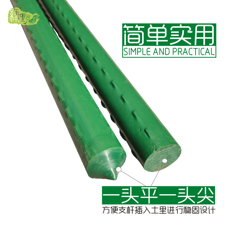 蔬菜种植架盆栽攀爬爬藤铁艺花架阳台菜园支柱杆diy园艺搭架 绿野绿韵园艺 淘优券