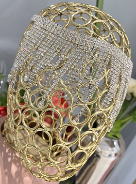 时尚雅妮头饰颈链流苏项链