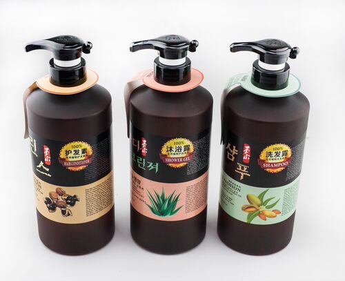 氧元坊韩版澳洲坚果洗发水芦荟沐浴露茶油护发素男女士洗护沐套装 - 图3