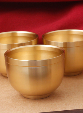 黄铜中式家用杯子测试推荐