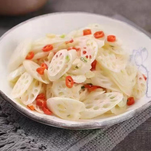 小炒藕尖600g特色藕带快餐炒菜莲藕半成品食材酒店餐饮预制菜商用 - 图0