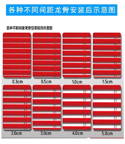 扣条 彩钢扣板龙骨 c84圆角 75直角 F45 40方通龙骨厂家 主三角 - 图0
