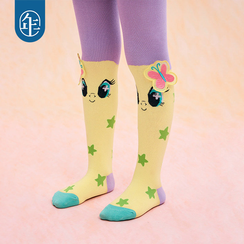 小马宝莉联名年衣童装连裤袜春季新款女孩修身打底裤外穿连裤袜子,淘宝优惠券,粉丝福利购,淘宝优惠卷