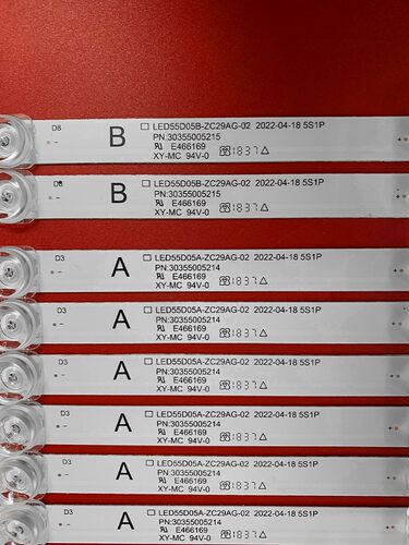 适用风行Y55G6422灯条LED55D05A B-ZC29AG-02C 30355005214液晶背 - 图3