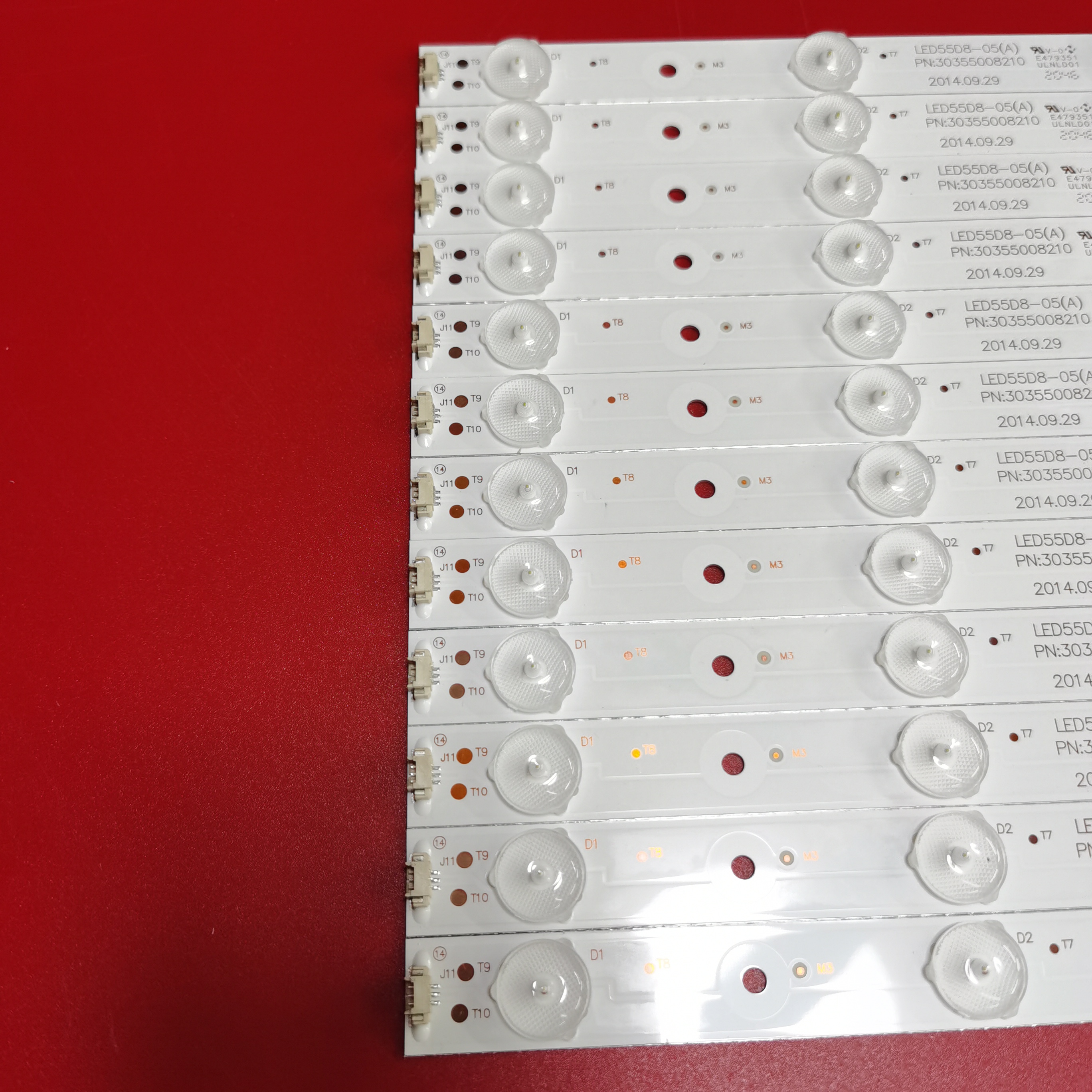 适用海尔MOOKA 55A5灯条LD55U3300熊猫LE55M35S灯条LED55D8-ZC14,淘宝优惠券,粉丝福利购,淘宝优惠卷