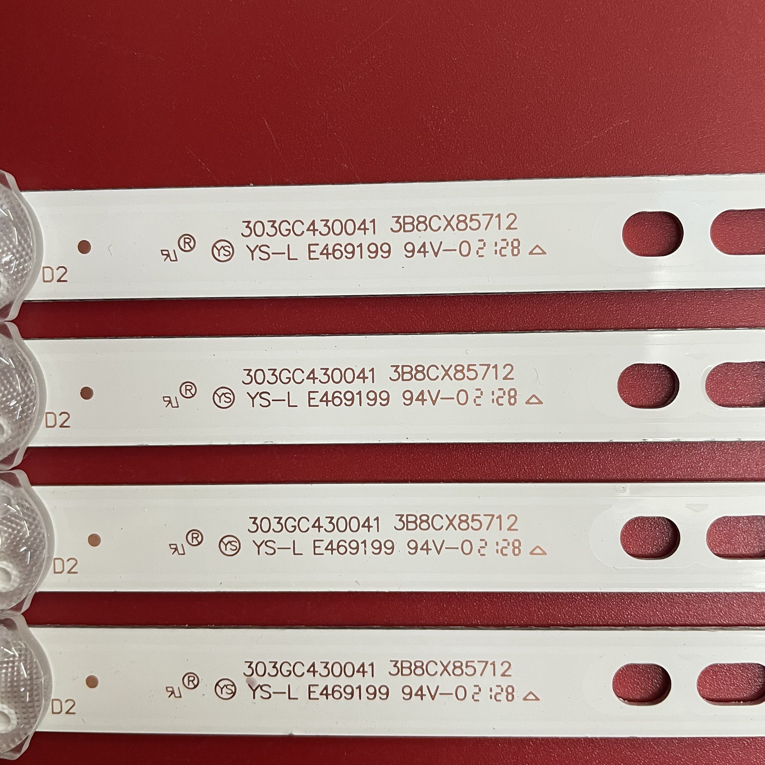 适用三星UN43NU6900F灯条UA43RU7500JXXZ GC43D08-ZC22AG-25背光 - 图2