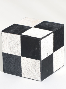 样板间黑白棋盘马毛国际象棋摆件会所俱乐部软装饰品桌面摆件