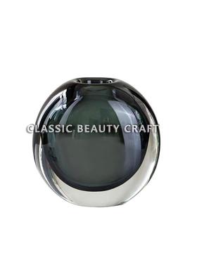 轻奢样板间卧室香薰饰品摆件水晶花瓶花艺组合高级感床头柜摆设