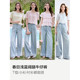 Betu 2026 ໃຫມ່ summer denim pants ຂາກວ້າງ 2604T