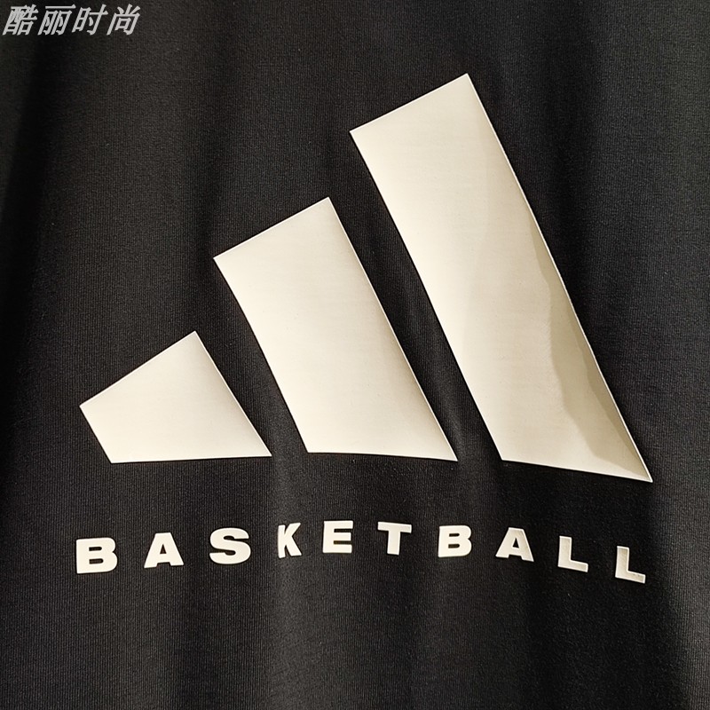 阿迪达斯T恤短袖Adidas男女款basketball夏季2024新款运动 IR8492-图1