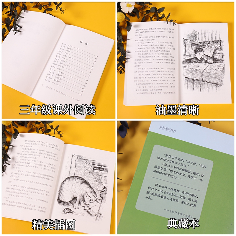 时代广场的蟋蟀三年级课外阅读书目窗边的小豆豆皮皮鲁传神笔马良宝葫芦的秘密草房子中小学生课外阅读书籍凤凰新华书店 正版